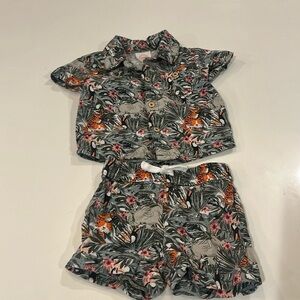 Baby Boy Jungle Set